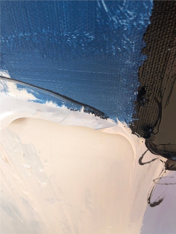 Modern Minimalist Desen Siparişe Özel Soyut Yağlı Boya Tablo