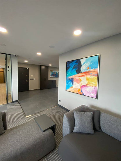 Modern Renkler Siparişe Özel Soyut Yağlı Boya Tablo