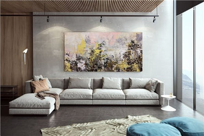 Çağdaş ve Varak Siparişe Özel Soyut Yağlı Boya Tablo