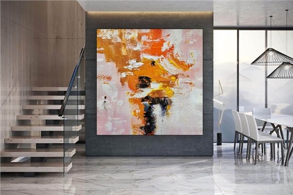 Dışavurumculuk Siparişe Özel Soyut Yağlı Boya Tablo