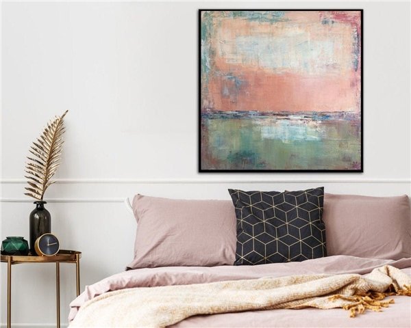 Soft İzler Siparişe Özel Soyut Yağlı Boya Tablo