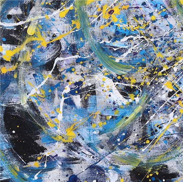 İmgesel Anlatım Yağlı Boya Tablosu