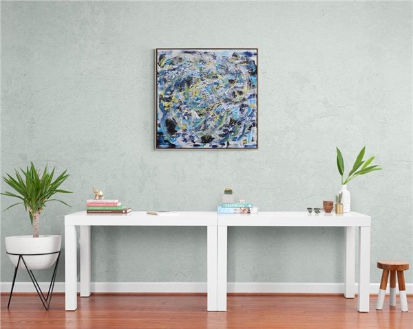 İmgesel Anlatım Yağlı Boya Tablosu