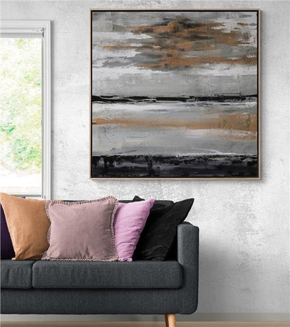 Soyut İfade Yağlı Boya Tablosu