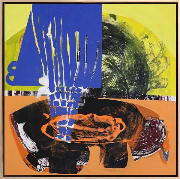 Soyut Zamanlar Yağlı Boya Tablosu