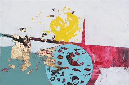 Formların Oyunu Yağlı Boya Tablosu