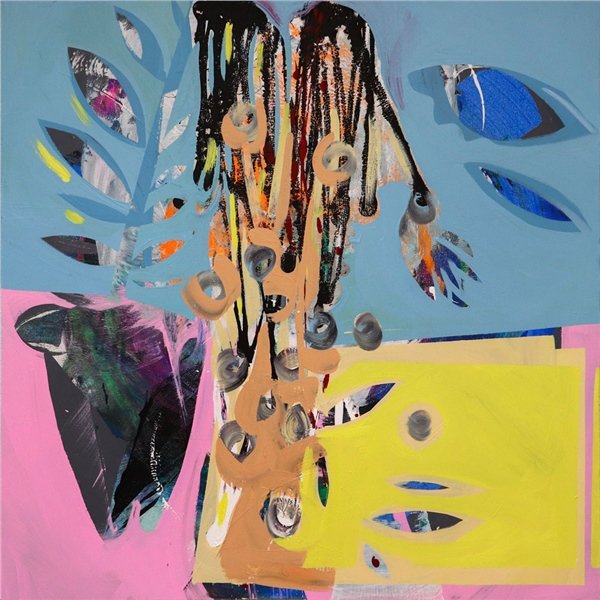 Soyut Yansımalar Yağlı Boya Tablosu