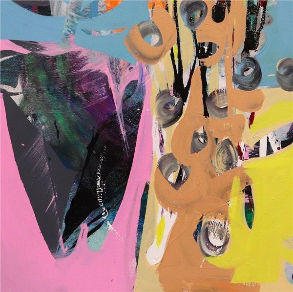 Soyut Yansımalar Yağlı Boya Tablosu