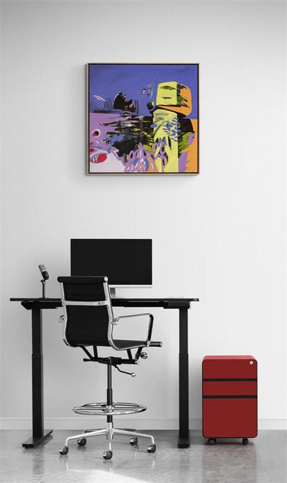 Anlamın Ötesi Yağlı Boya Tablosu