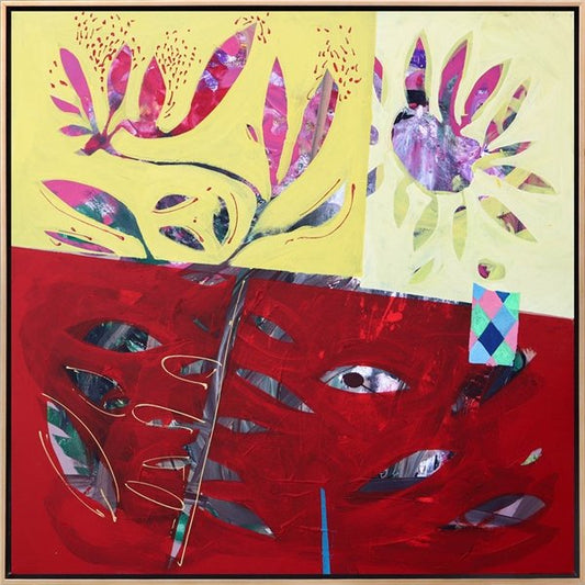 Soyut İfadelerin Hikayesi Yağlı Boya Tablosu