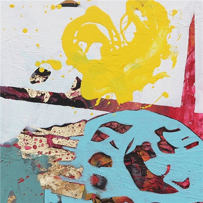 Formların Oyunu Yağlı Boya Tablosu