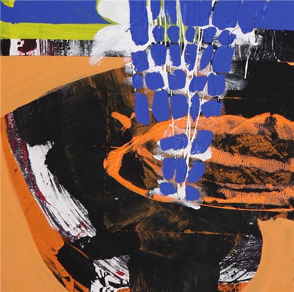 Soyut Zamanlar Yağlı Boya Tablosu