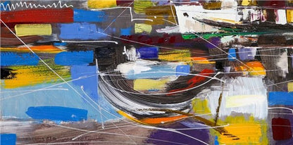 Ada Vapuru Yağlı Boya Tablosu