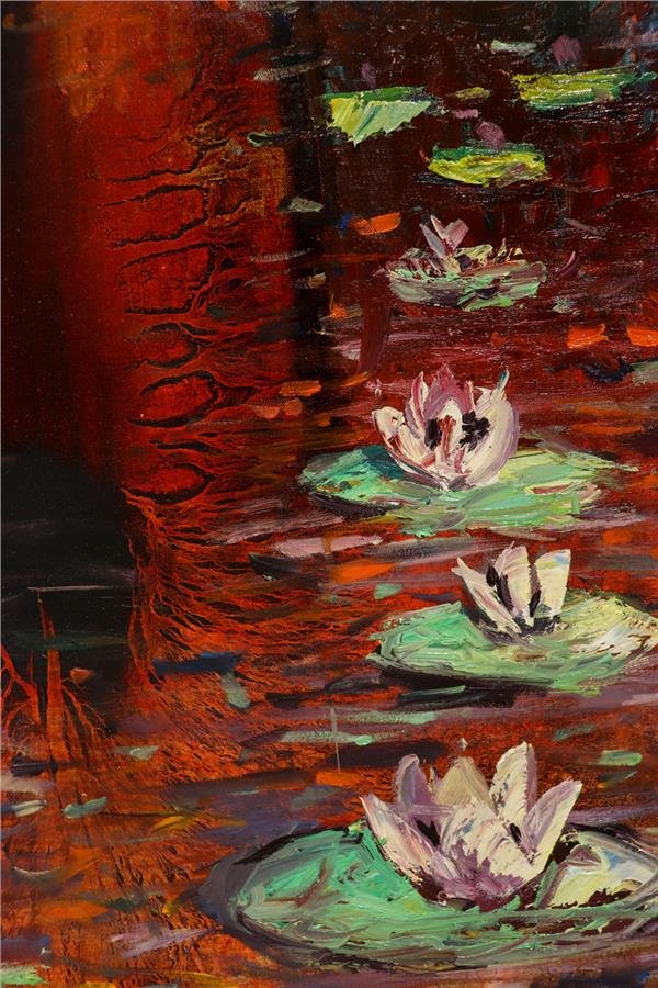 Ağaç Yağlı Boya Tablosu