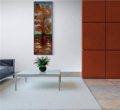 Ağaç Yağlı Boya Tablosu