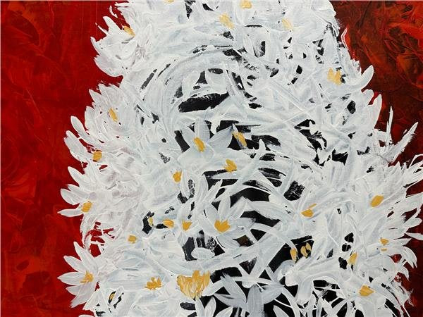 Ah O Gözler Yağlı Boya Tablosu