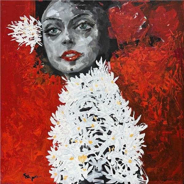 Ah O Gözler Yağlı Boya Tablosu