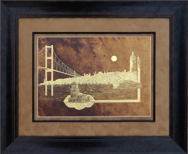 Altın Bezeme - Şehri İstanbul | Hat Sanatı