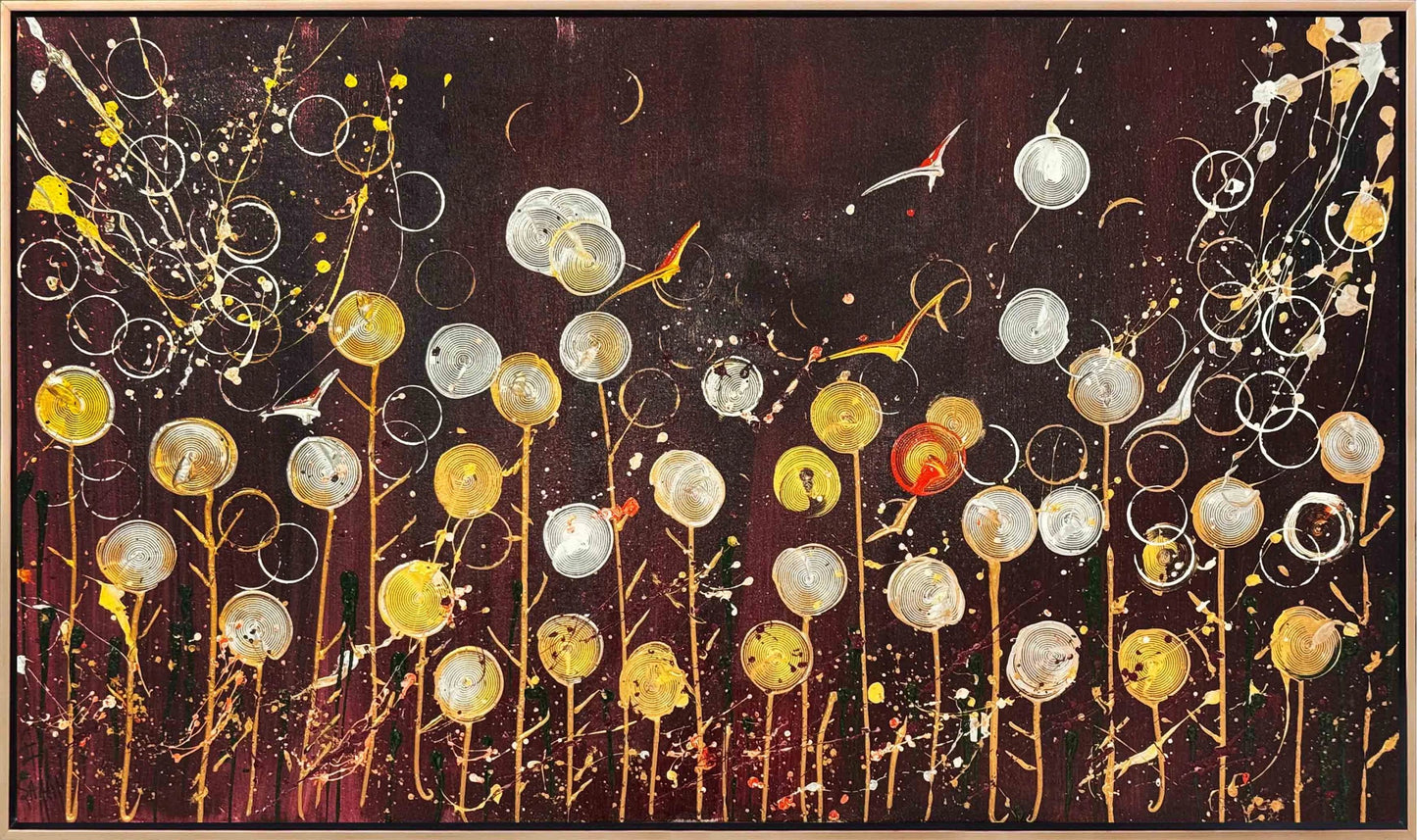 Altın Tohumlar Yağlı Boya Tablosu