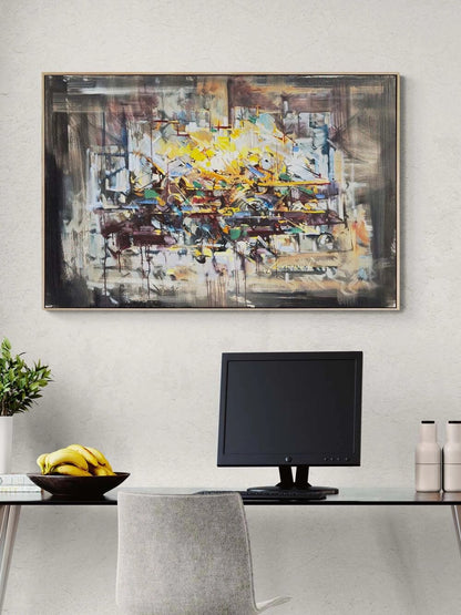 Anıların Duvarı Yağlı Boya Tablosu