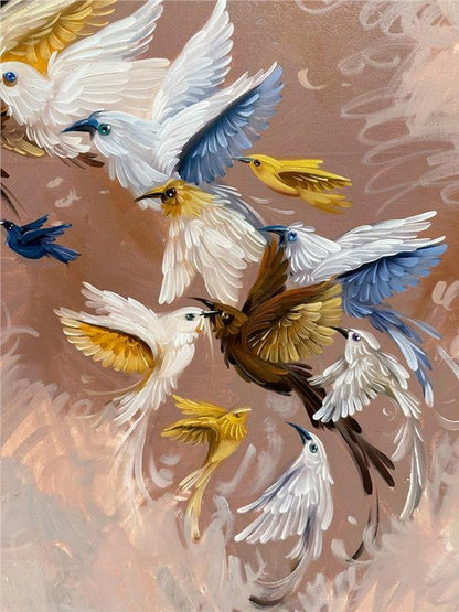 Anka'nın Efsanevi İzleri Yağlı Boya Tablosu