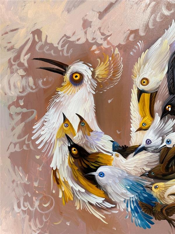 Anka'nın Efsanevi İzleri Yağlı Boya Tablosu