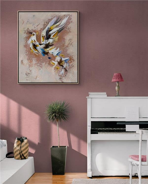 Anka'nın Efsanevi İzleri Yağlı Boya Tablosu