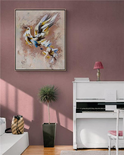 Anka'nın Efsanevi İzleri Yağlı Boya Tablosu