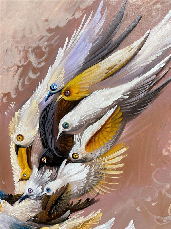 Anka'nın Efsanevi İzleri Yağlı Boya Tablosu