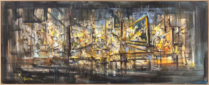 Arada Kalan Yağlı Boya Tablosu