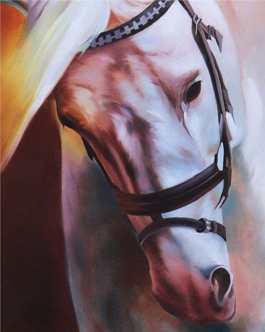 Atın Saflığı Yağlı Boya Tablosu