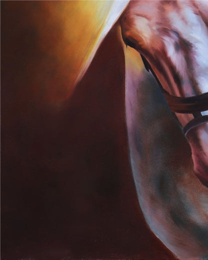 Atın Saflığı Yağlı Boya Tablosu