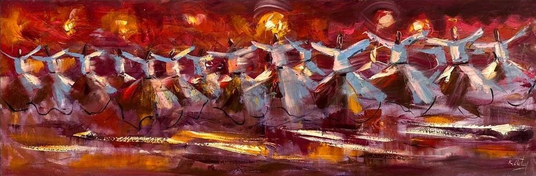 Aşka Doğru Yağlı Boya Tablosu