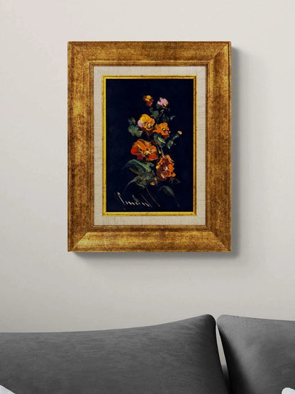 Ateş Çiçeği Yağlı Boya Tablosu