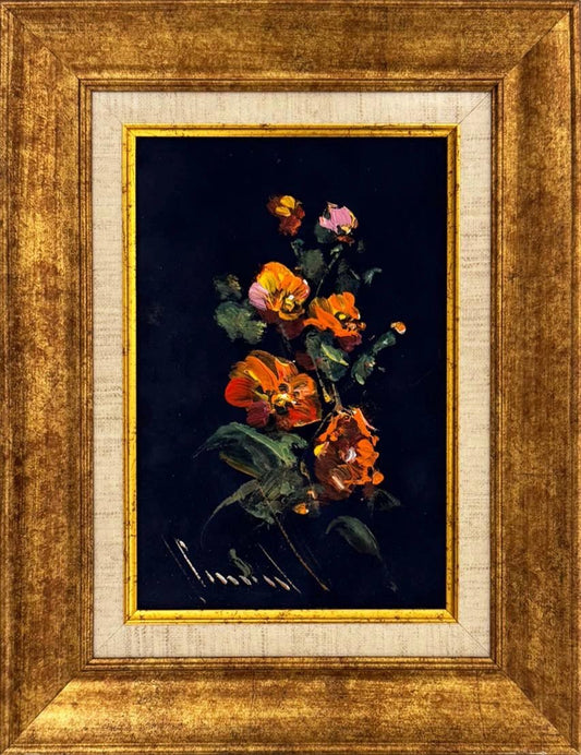Ateş Çiçeği Yağlı Boya Tablosu