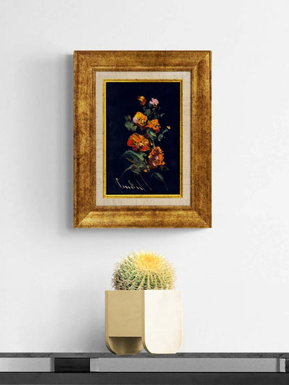 Ateş Çiçeği Yağlı Boya Tablosu