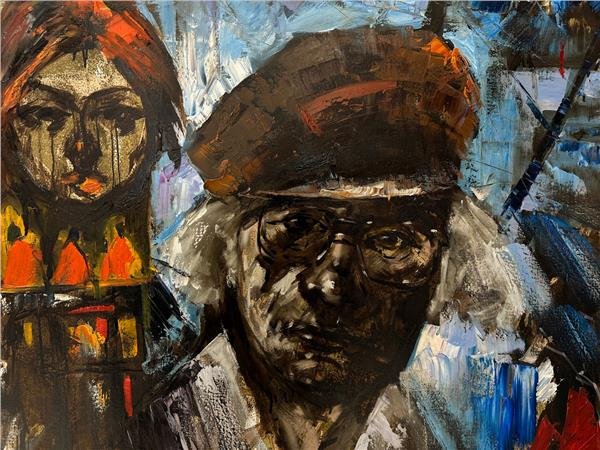 Atilla İlhan Yağlı Boya Tablosu