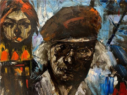 Atilla İlhan Yağlı Boya Tablosu