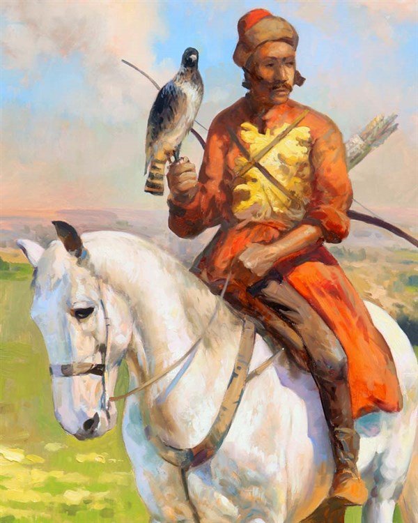 Avcı Yağlı Boya Tablosu