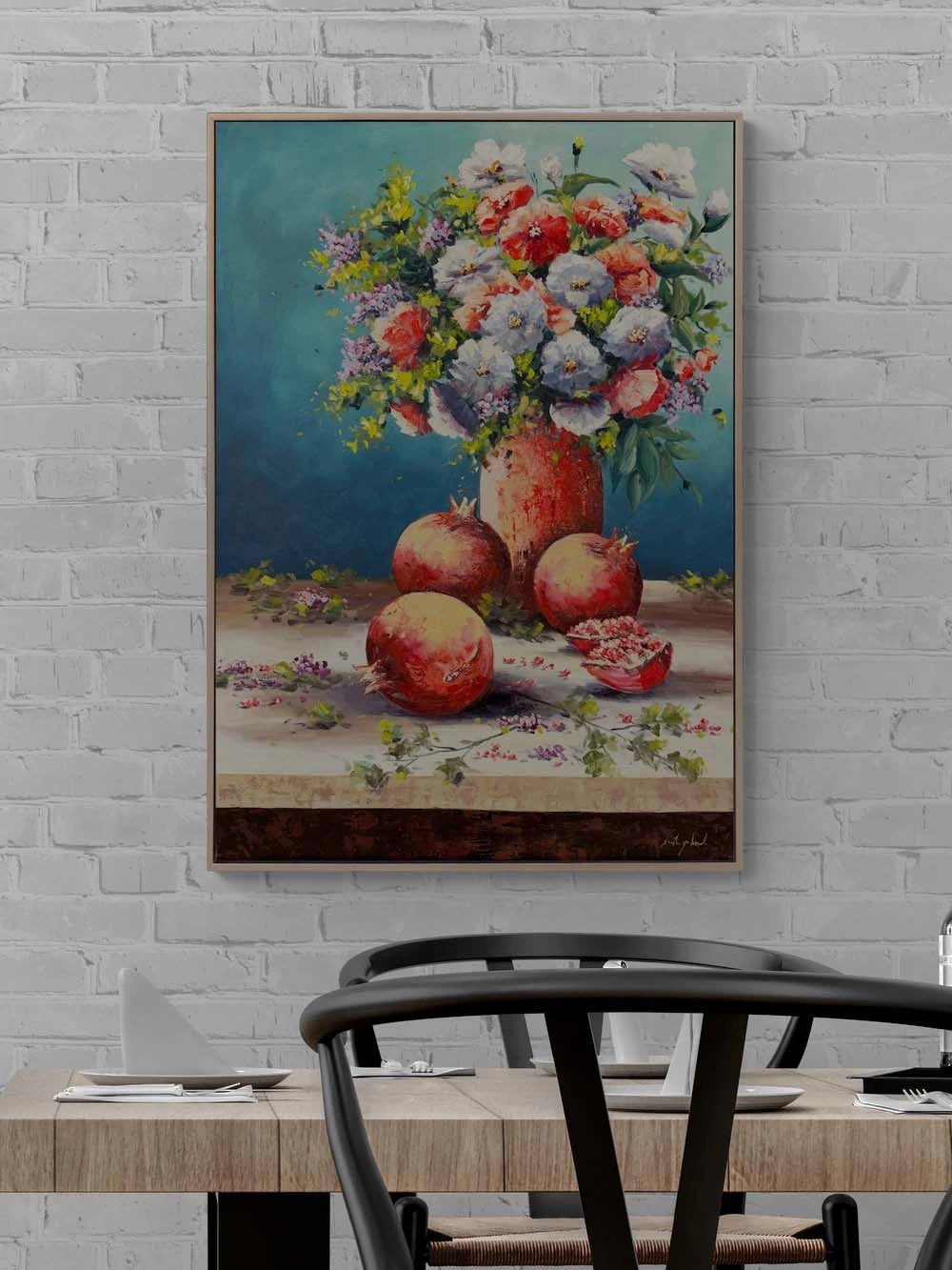 Baharın İçinden Yağlı Boya Tablosu