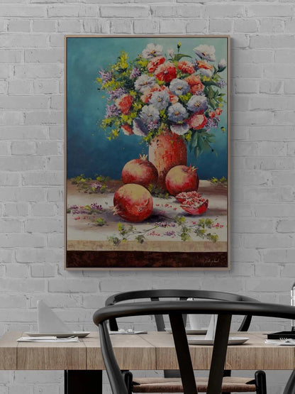 Baharın İçinden Yağlı Boya Tablosu