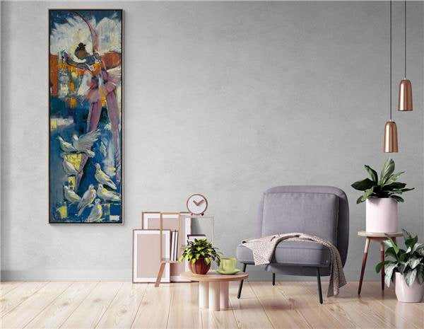 Balerinin Hayali Yağlı Boya Tablosu