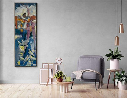 Balerinin Hayali Yağlı Boya Tablosu