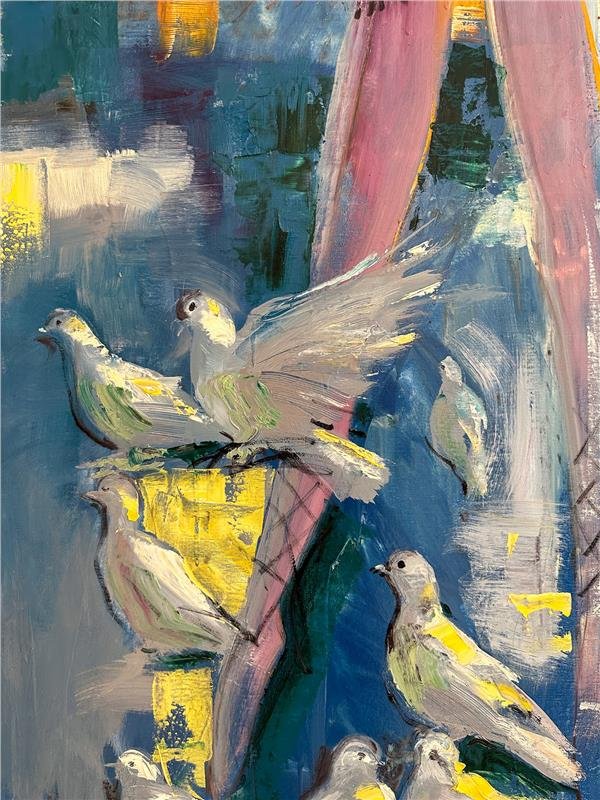 Balerinin Hayali Yağlı Boya Tablosu