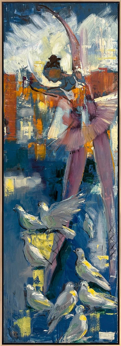 Balerinin Hayali Yağlı Boya Tablosu