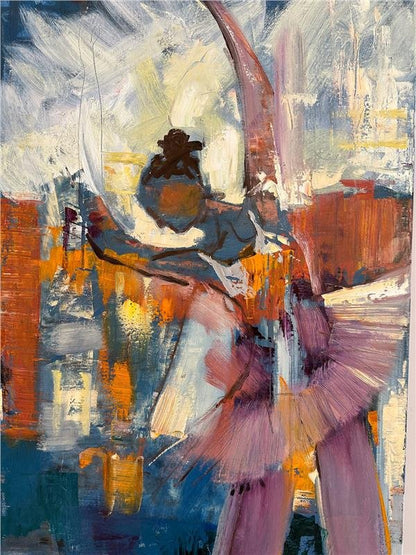 Balerinin Hayali Yağlı Boya Tablosu
