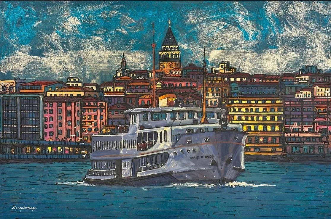 Barış Manço’nun İzinde Yağlı Boya Tablosu