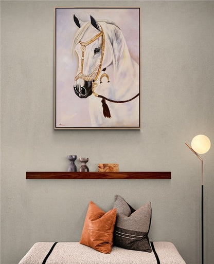 Beyaz İnci Yağlı Boya Tablosu