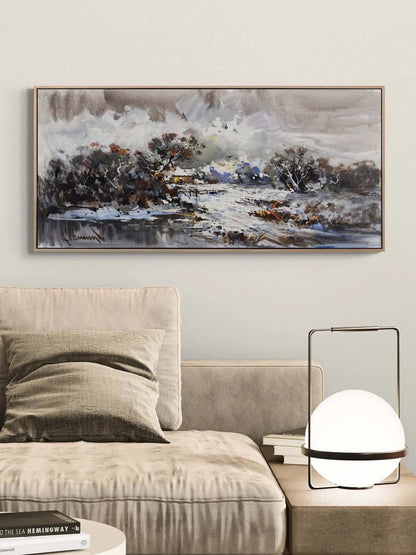 Beyazın Hatırası Yağlı Boya Tablosu