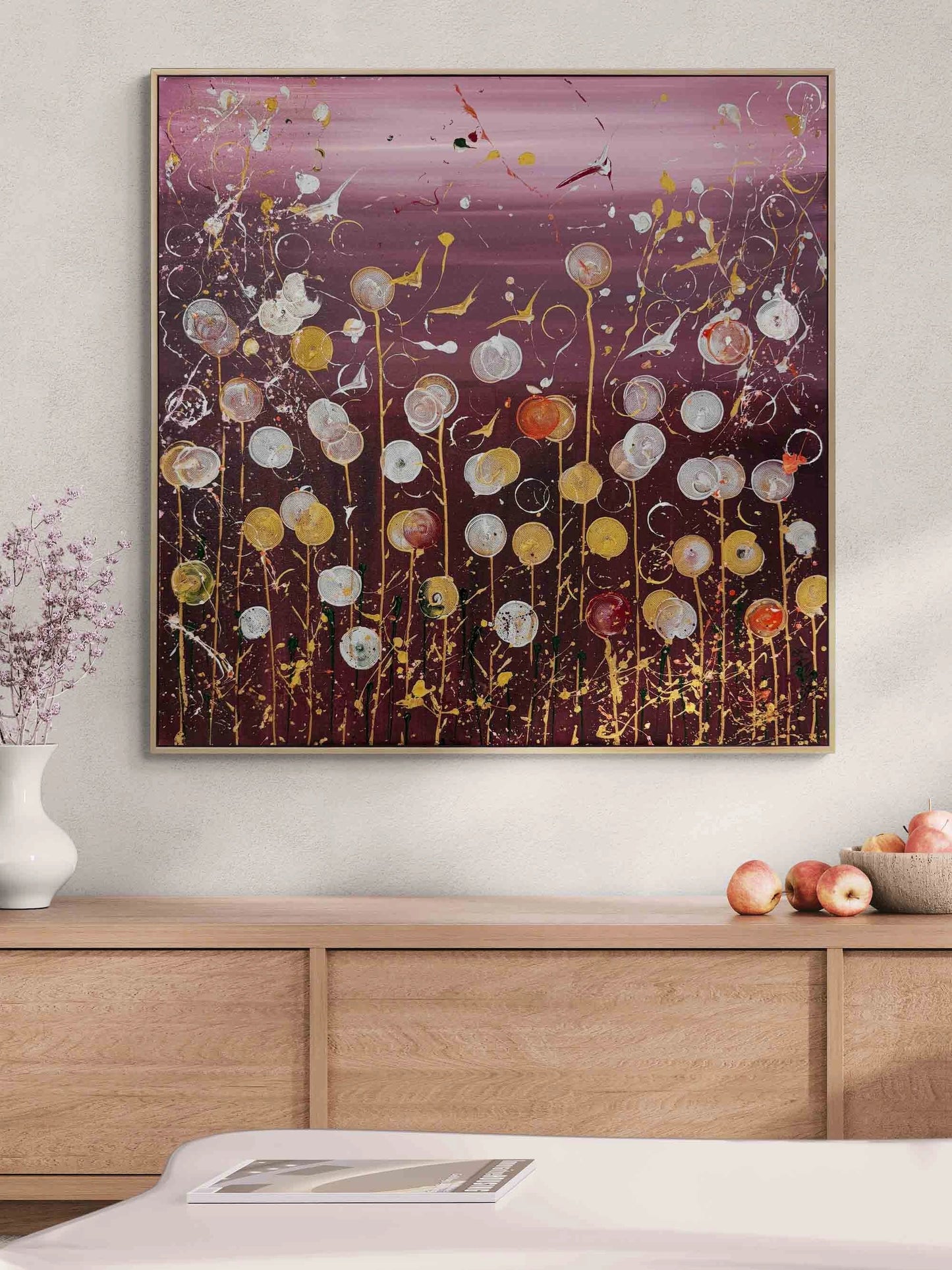 Bilinçaltı Peyzaj Yağlı Boya Tablosu